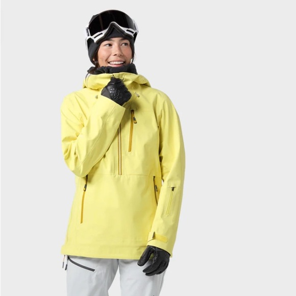 Stio Vibrant Yellow Women's Environ XTAnorak Shell Jacket